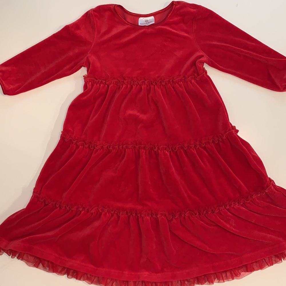 Hanna Anderson Velvet Twirl Dress